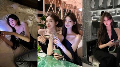 韩国财阀性爱私拍流出！双飞淫纹巨乳闺蜜 无套轮插两穴 花式体位叠罗汉 堪称帝王版的享受啊！